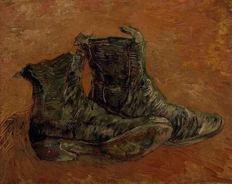 Vincent van Gogh A Pair of Shoes 1